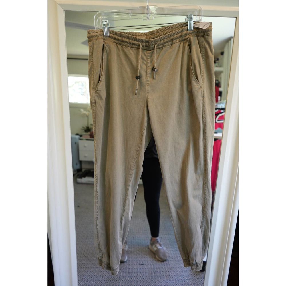 Green Zara Lyocell Joggers Size L